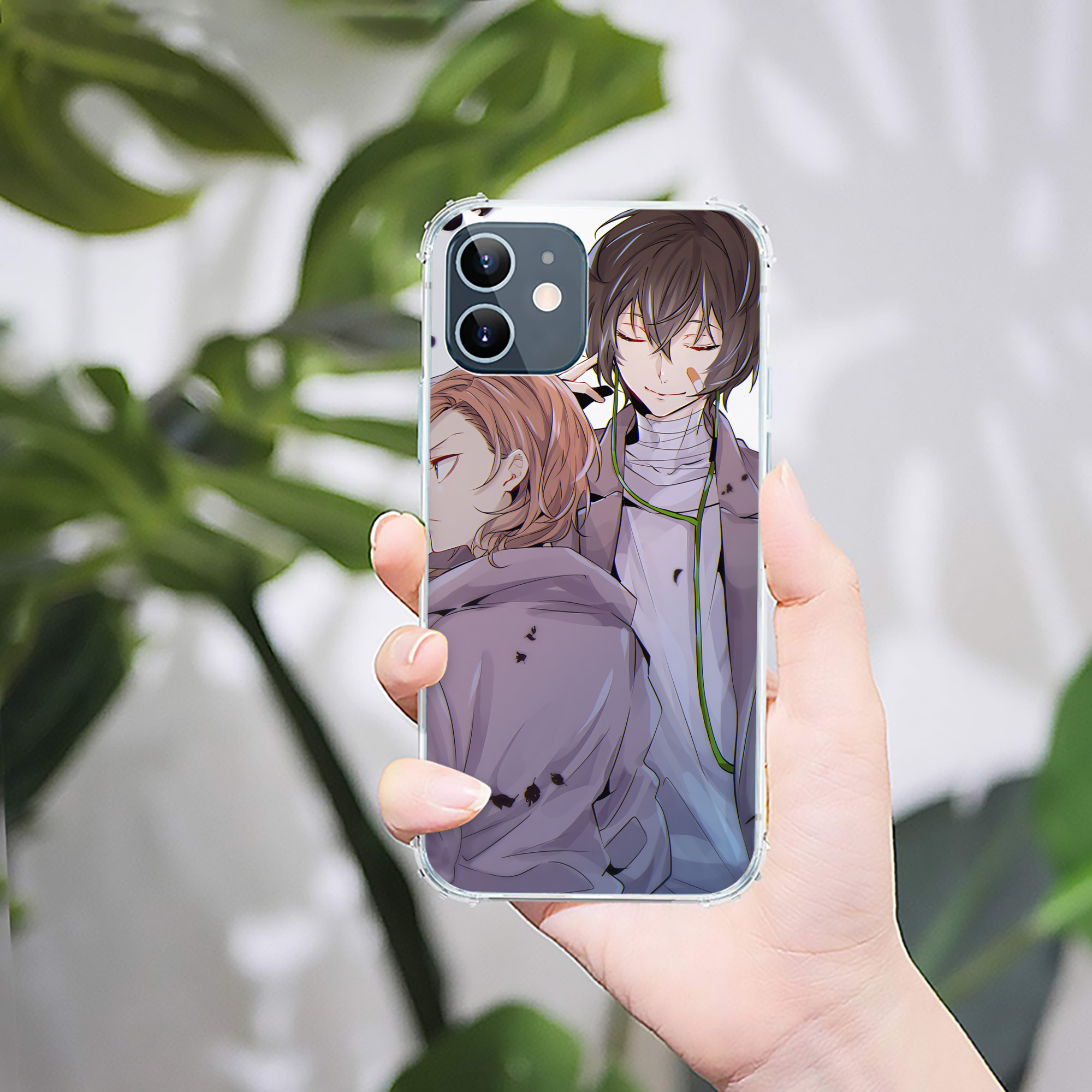 （画像用） 文豪ストレイドッグス Bungo Stray Dogs 【iPhone 12シリーズ対応】透明スマホケース（クリアソフトケース）